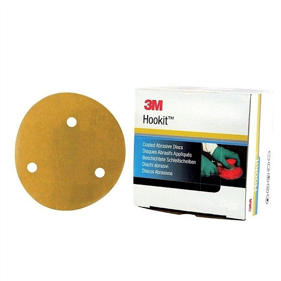 3M 255P Gold Discs 75mm 3H p500 (x50) (50716)