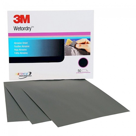 3M Wet Or Dry Abrasive Paper P1500 (x50) (02023)