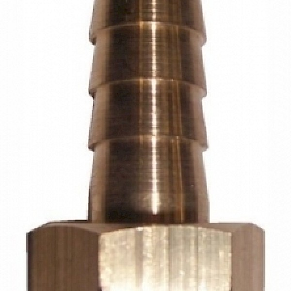 Female Nut Tail Piece 1/4" BSP Thread for 8mm Hose