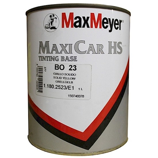 Max Meyer Maxicar BO23 Solid Yellow 1L