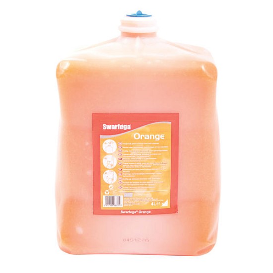 Swarfega Orange Hand Cleaner 4L Cartridge For Dispenser