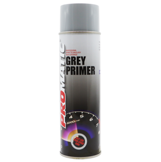 Promatic Grey Primer Aerosol 500ml