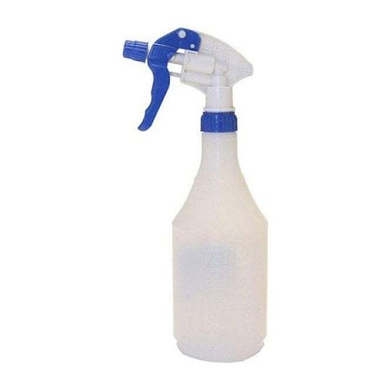 600ml Trigger Spray Bottle W/ Blue Adjustable Nozzle