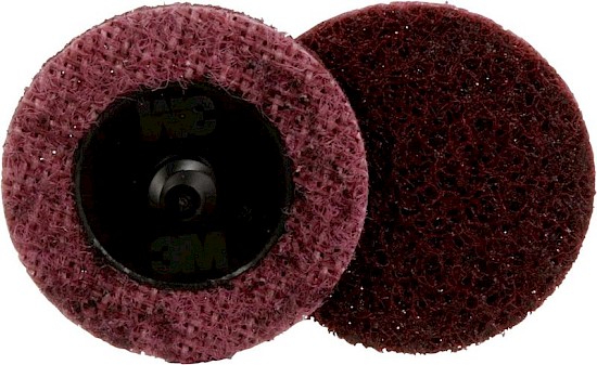 3M Roloc Scotch Brite Disc Medium Red 50mm (x25) (07481)
