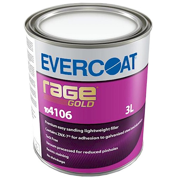 Evercoat Rage Gold Lightweight Filler 3L