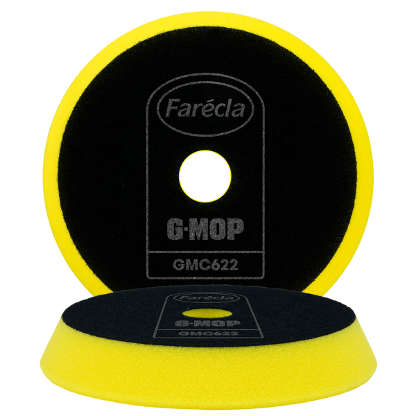 Farecla G Mop 6 inch Angled Yellow Compounding Foam (2pk)
