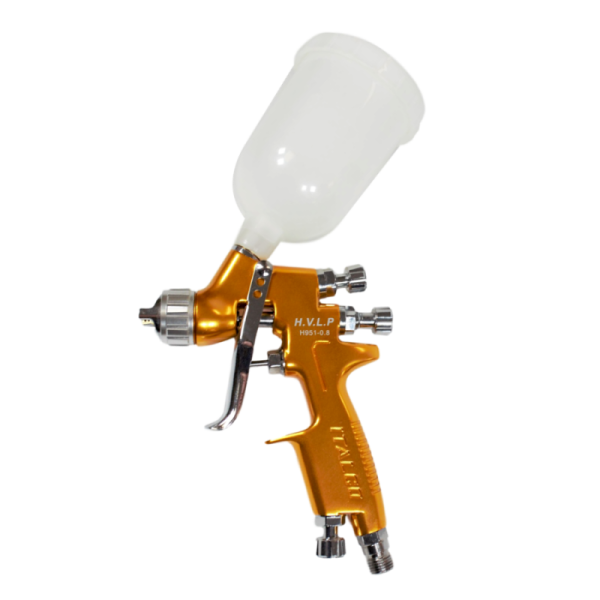 H951 HVLP Gold Mini Spray Gun 0.8mm