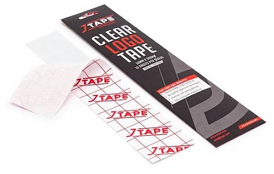 J-Tape Clear Logo Tape Sheets 50mm x 300mm (x10)