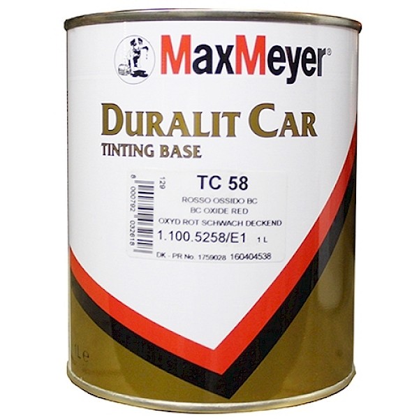 Max Meyer Duralit TC58 Reduced Red Oxide 1L