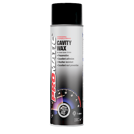 Promatic Clear Cavity Wax Aerosol 500ml