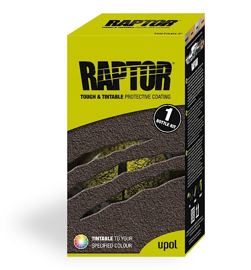 U-Pol Raptor Tintable 1L Kit (1x 750ml + 1x 240ml Hardener)