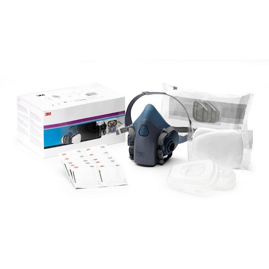3M A2P2 Medium Half Mask Starter Kit (06782)