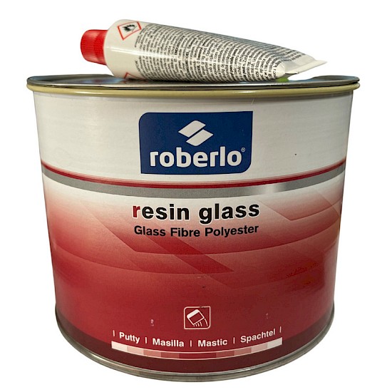 Roberlo Resin Glass Fibreglass Filler 2.5kg