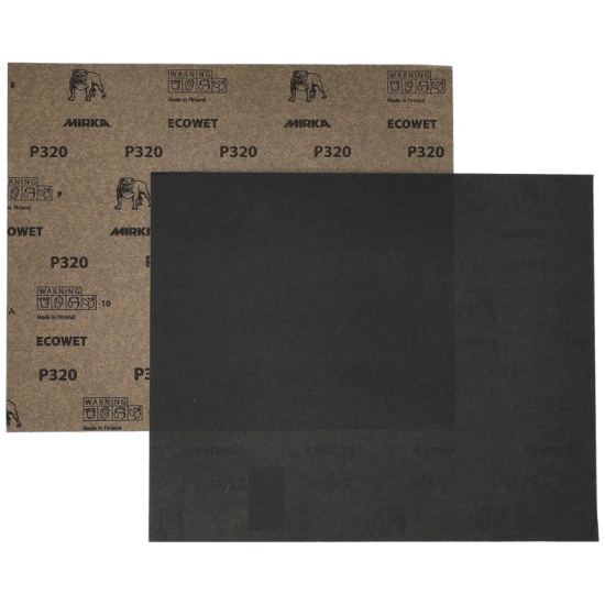 Mirka P1500 140x230mm Waterproof Abrasive Paper ECO (50)