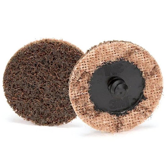 3M Roloc Scotch Brite Disc Coarse Brown 50mm (x25) (07480)