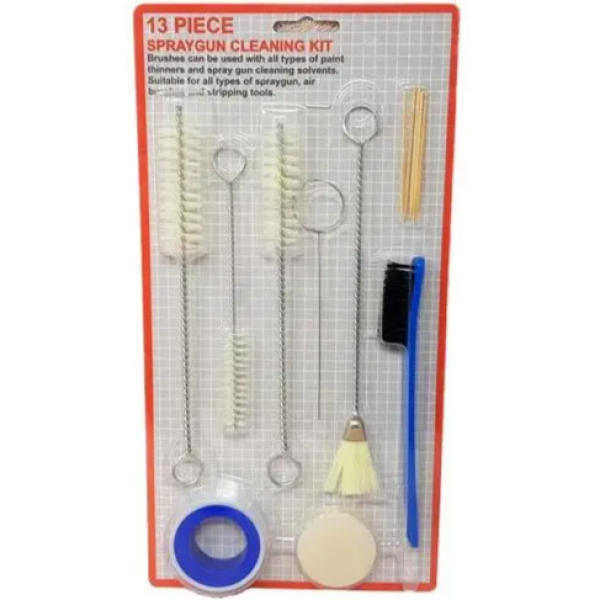 13 Piece Spray Gun Cleaning Kit