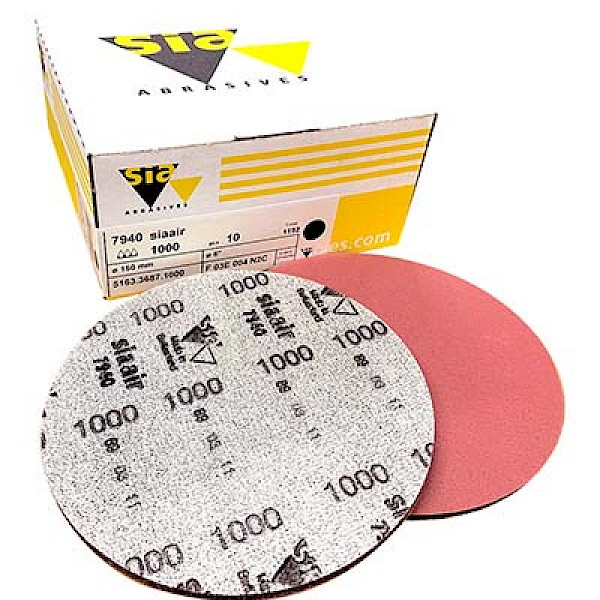 Sia 7940 SiaAir Velvet 150mm p1000 (x10)