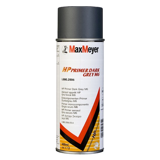 Max Meyer 2006 M6 Dark Grey Aerosol Primer 400ml