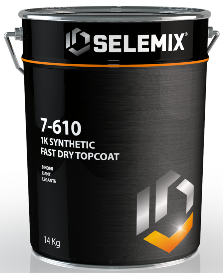 Selemix 7-610 1K Fast Dry Gloss Synthetic Topcoat 14Kg
