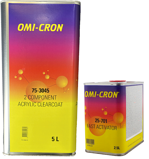 Omi-Cron 2K MS Clearcoat Kit Fast 7.5L 2-1