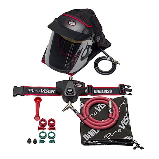 DeVilbiss ProVisor 650 Complete Air Fed Mask Kit (PROV-650)