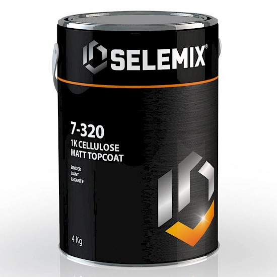 Selemix 7-320 1K CELLULOSE MATT TOPCOAT 16KG