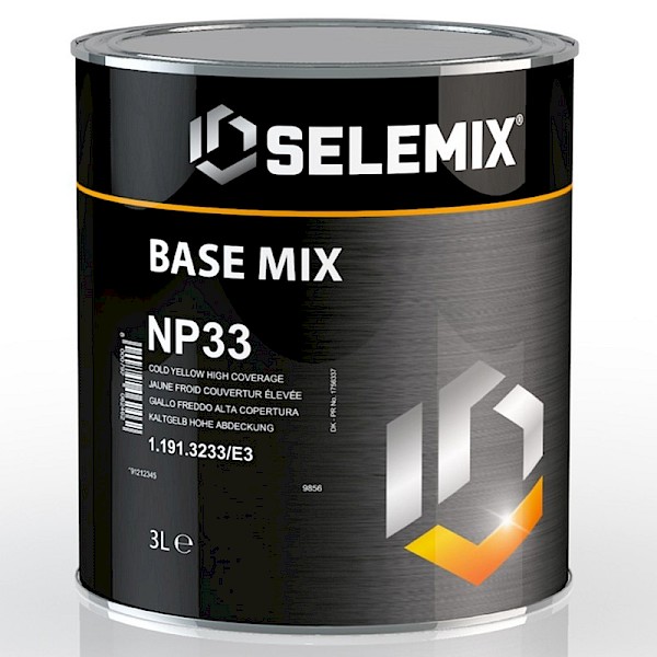Selemix NP33 Cold Yellow High Coverage Tinter 3L