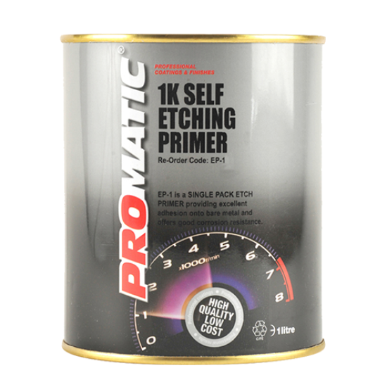 Promatic 1K Self Etching Etch Primer Grey 1L