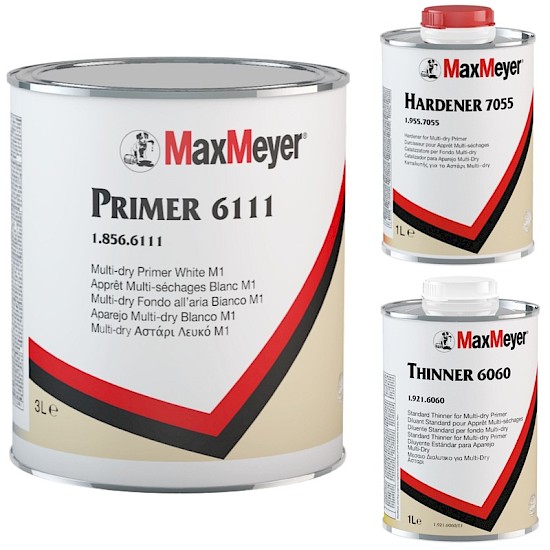 Max Meyer 6116 Multi-Dry Primer Dark Grey M6 3L