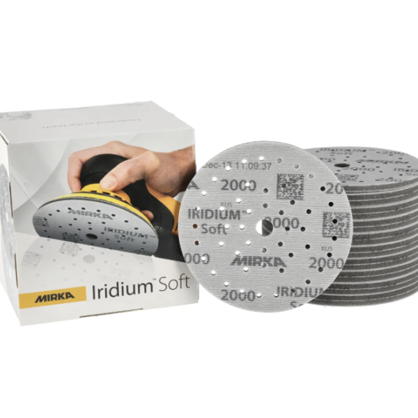 Mirka Iridium Soft 150 mm Grip Multifit P1000 20 pack