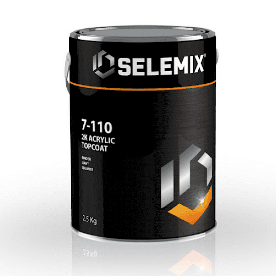 Selemix 7-110 2K Acrylic Topcoat 2.5Kg